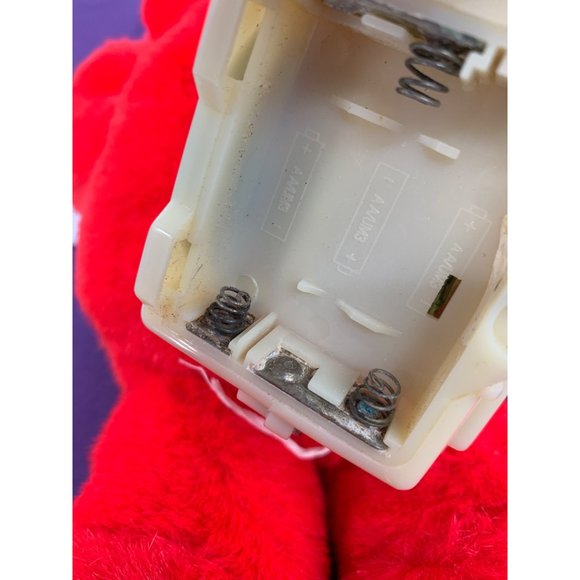 Tyco Vintage 16" Tickle Me Elmo 1995 Jim Hanson Production Tested Working Had Co - Picture 8 of 9